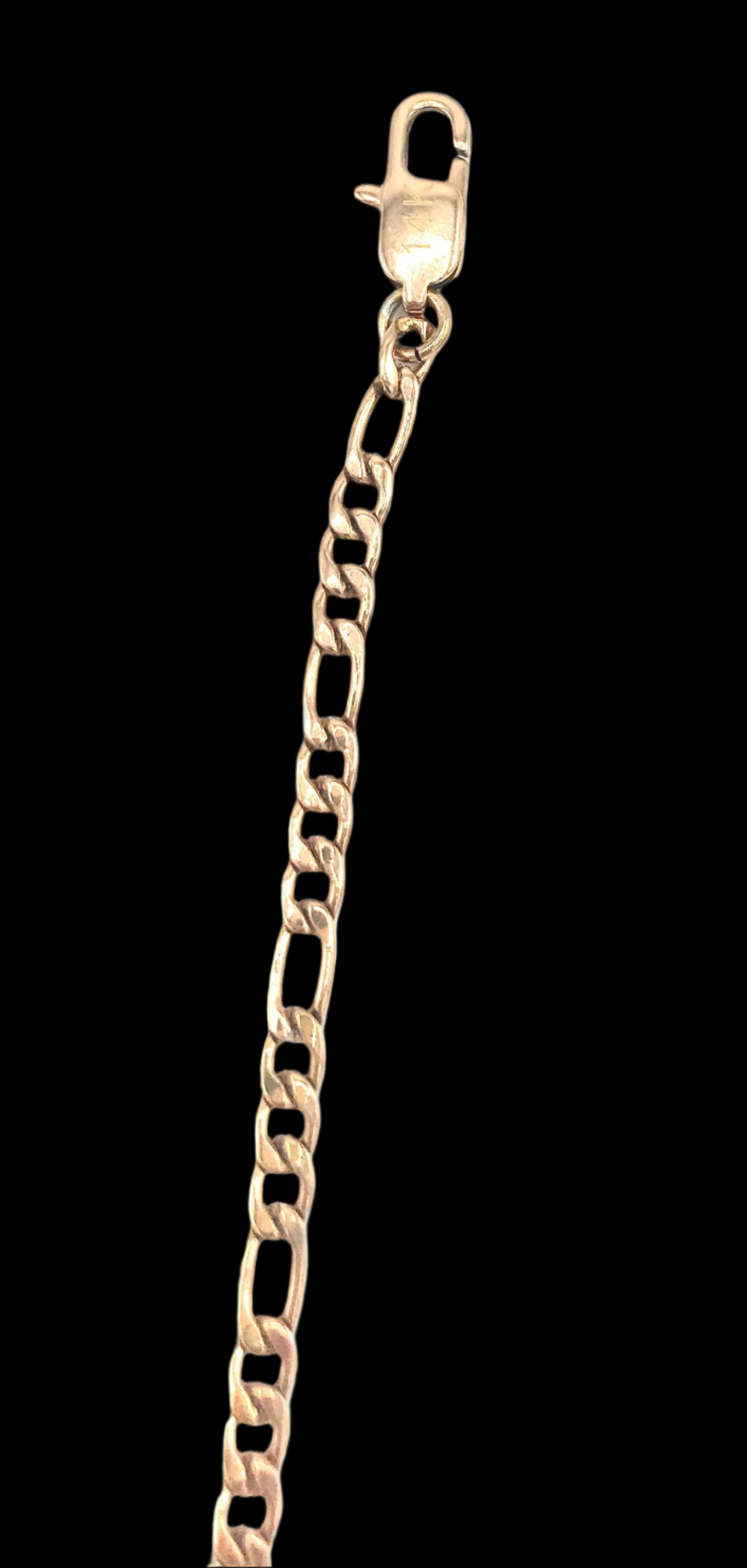 Incredible Chic 14K Rose Gold Figaro Chain Necklace – 3mm Plated for Men & Women, 22" or 24", Gift-Ready with Lobster Clasp - Incredible Chic Collections® LLC