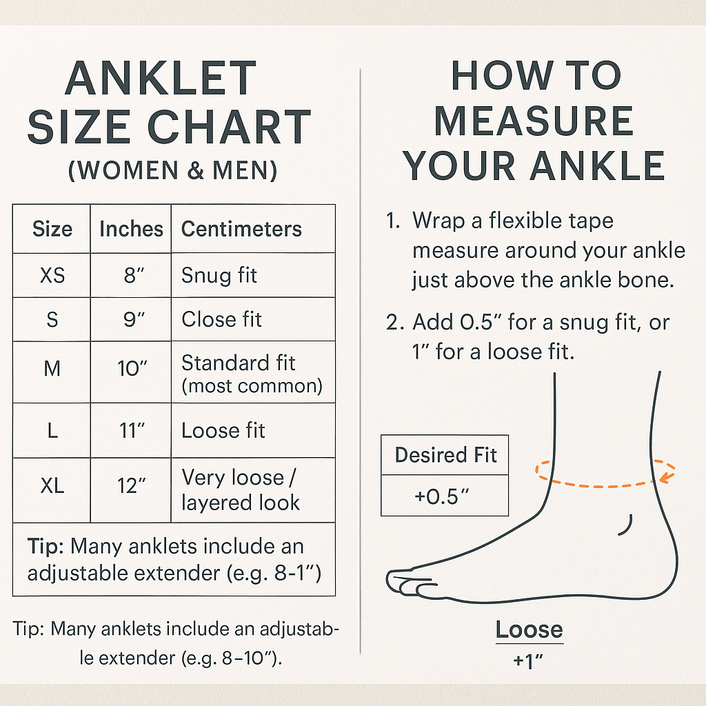 Rope Chain Anklet in Yellow 24kt Gold - 2mm Adjustable Fit (8"–10") - Incredible Chic Collections® LLC