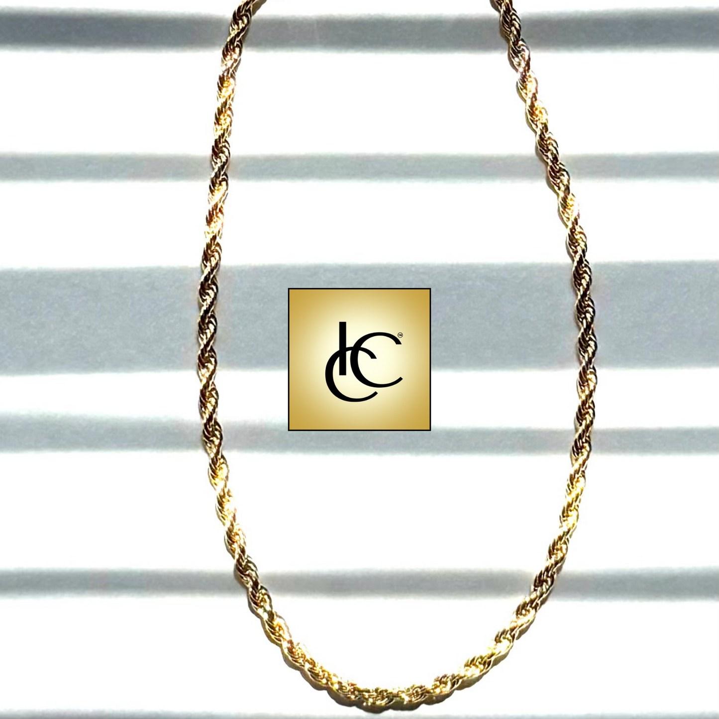 24K Miami Rope Cuban Anklet Bracelet Gold Plated (8–10”)