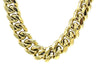 Dubai Collections 14MM Curb Link Gold Cuban Miami Link (26") - Incredible Chic Collections™ LLC