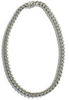 NEW! Dubai Collections 14MM Curb Link White Gold Cuban Miami Link Chain Necklace - Incredible Chic Collections™ LLC