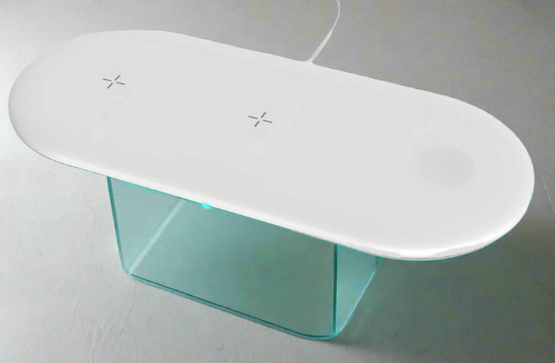 GIFT! 3-in-1 Qi Wireless Charger, 10W Fast Charging Pad for Phone, Watch & Earbuds