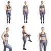 REGAL COUTURE ELEGANCE - Padded Sports Bra + High-Waisted Full-Length Leggings for Women with Medium Support and Convenient Pockets - Incredible Chic Collections™ LLC