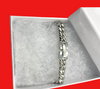 14k Miami Cuban Link Bracelet Real White Gold Overlay 9" - Incredible Chic Collections™ LLC