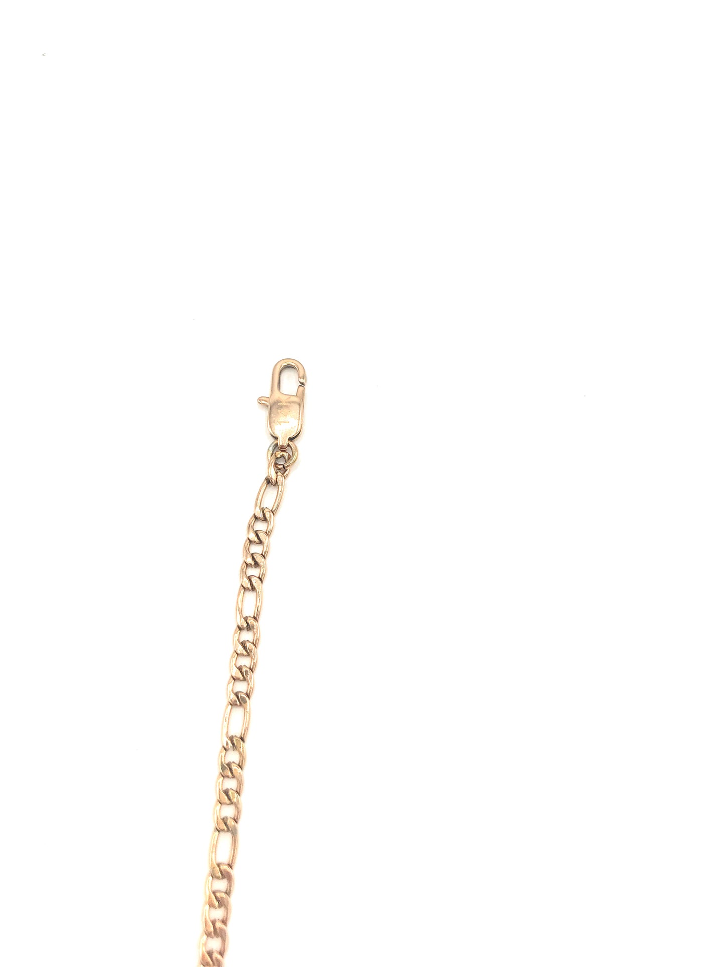 Figaro Rose Gold Chain 3mm Fine 14k Necklace Women Men Jewelry Strong Solid Plated Clasp Gift with Lobster Clasp Valentine 22" 24" - Incredible Chic Collections™ LLC