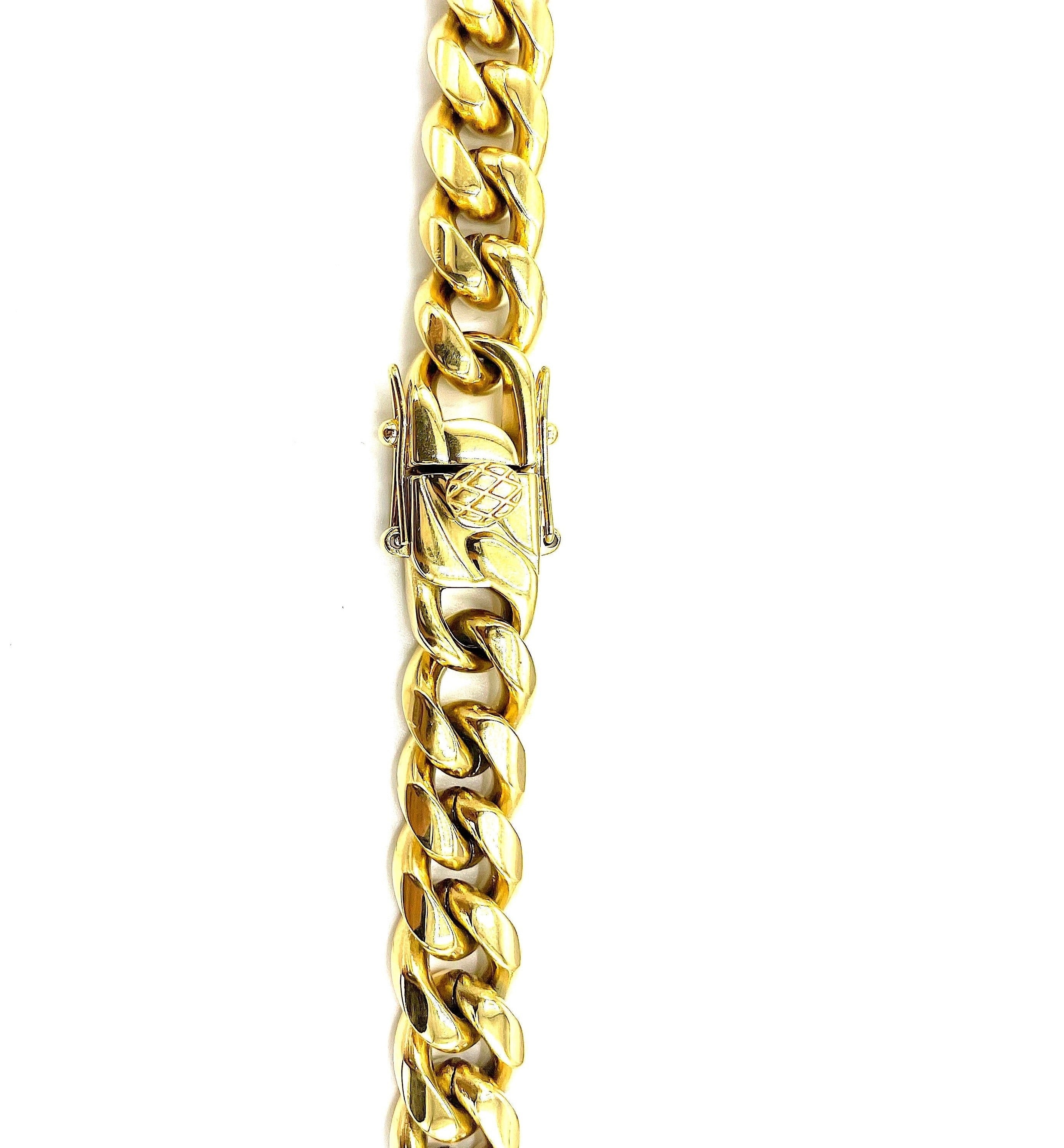 24k cuban link deals chain